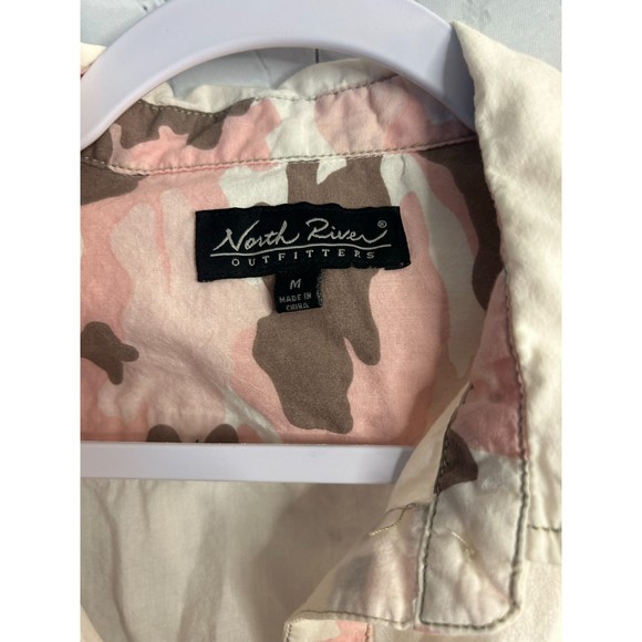 Women's North River Outfitters Short Sleeve Button Up. SZ M. - Picture 3 of 3